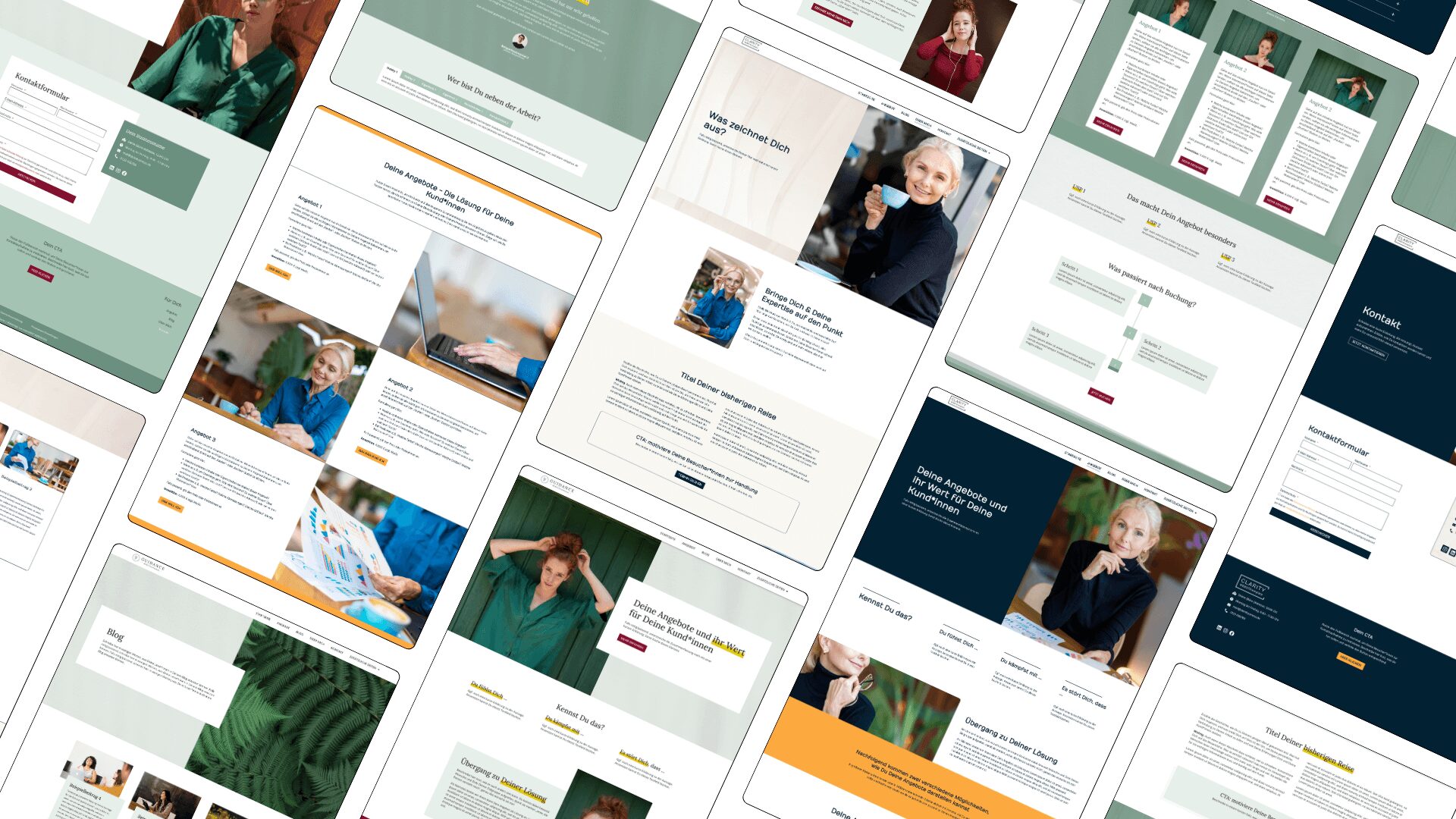 Jenny Jaumann - WordPress Vorlagen Designs