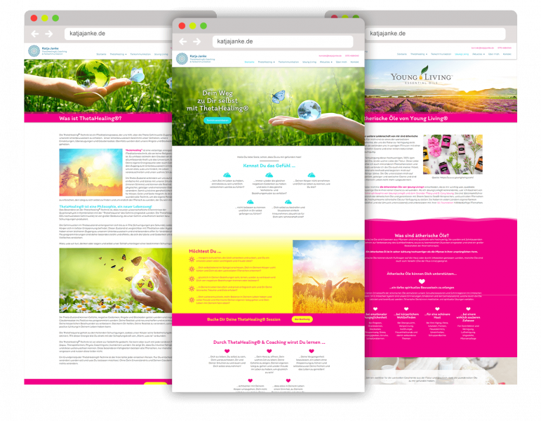 WordPress Webdesign Website Referenz Katja Janke