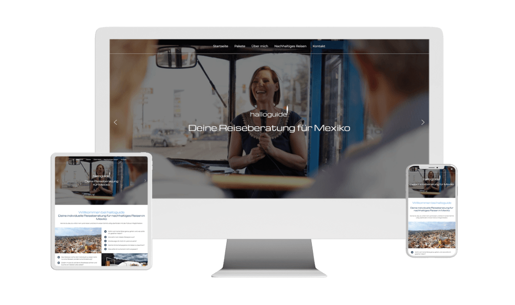 WordPress Webdesign Website Referenz halloguide
