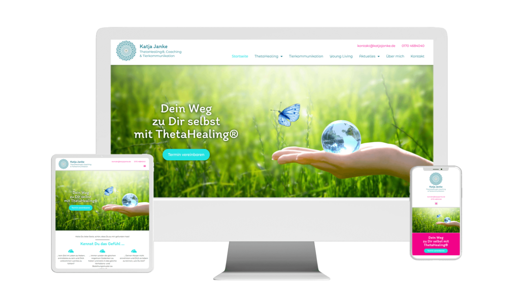 WordPress Webdesign Website Referenz Katja Janke